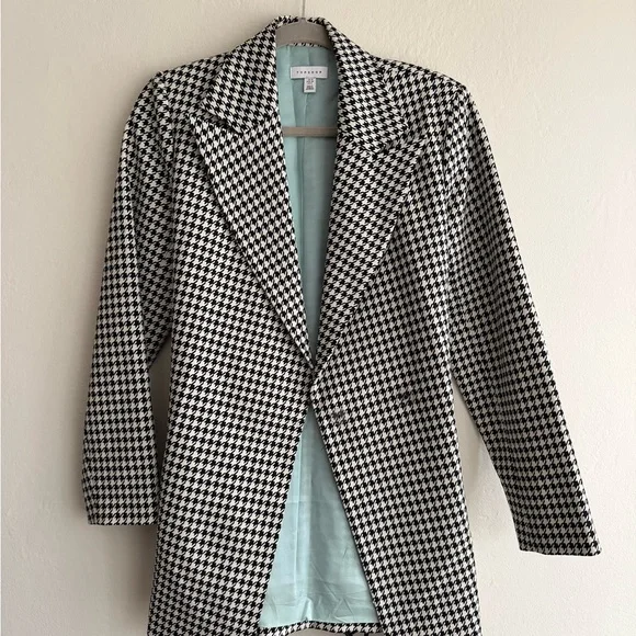Topshop Collared Belted Jacket - Picture 2 of 5
